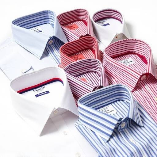 Collection of finely crafted shirt collars